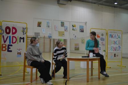 Obisk Natase Konc Lorenzutti, foto OS Mirna (2)